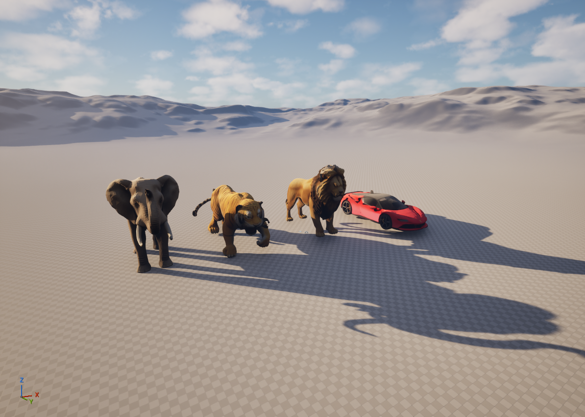 AI Generated 3D Models in Unreal Engine